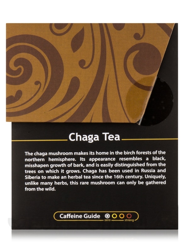 Organic Chaga Mushroom Tea - 18 Tea Bags - Alternate View 3