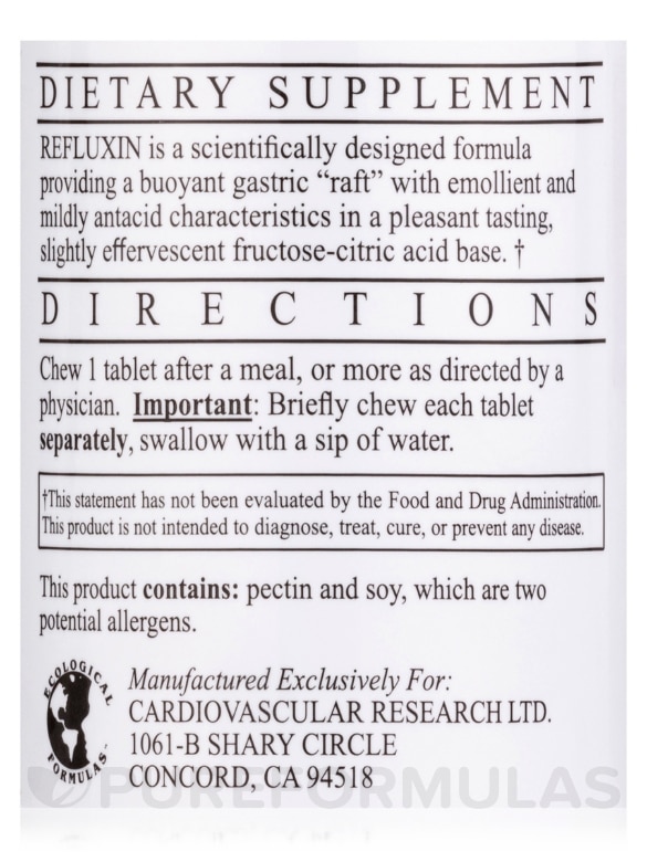 Refluxin™ - 90 Tablets - Alternate View 4