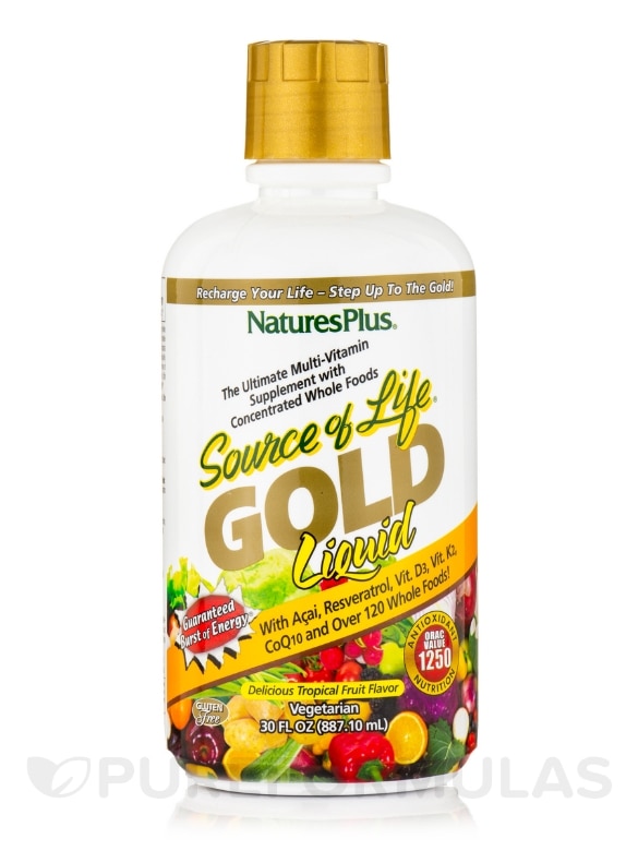 Source of Life® GOLD Liquid Multivitamin & Mineral Supplement