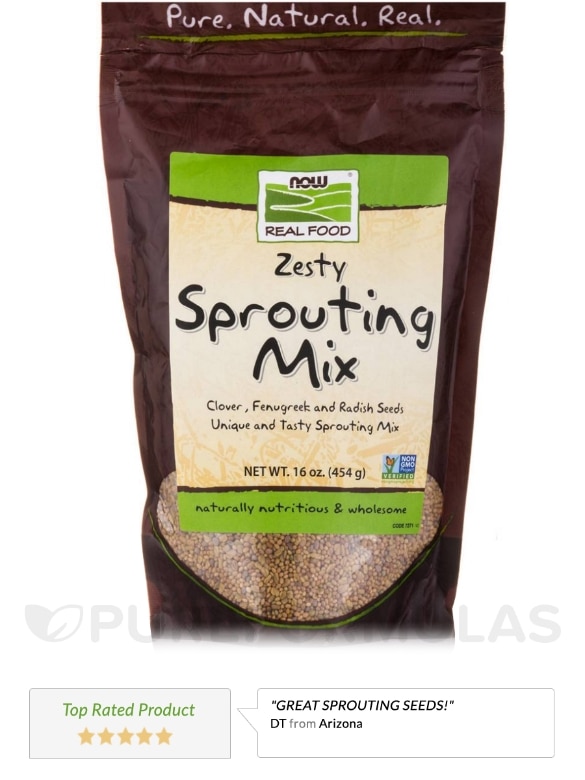 Sprouting Starter Kit from NOW Foods - Save 5% on a bundle - Alternate View 1