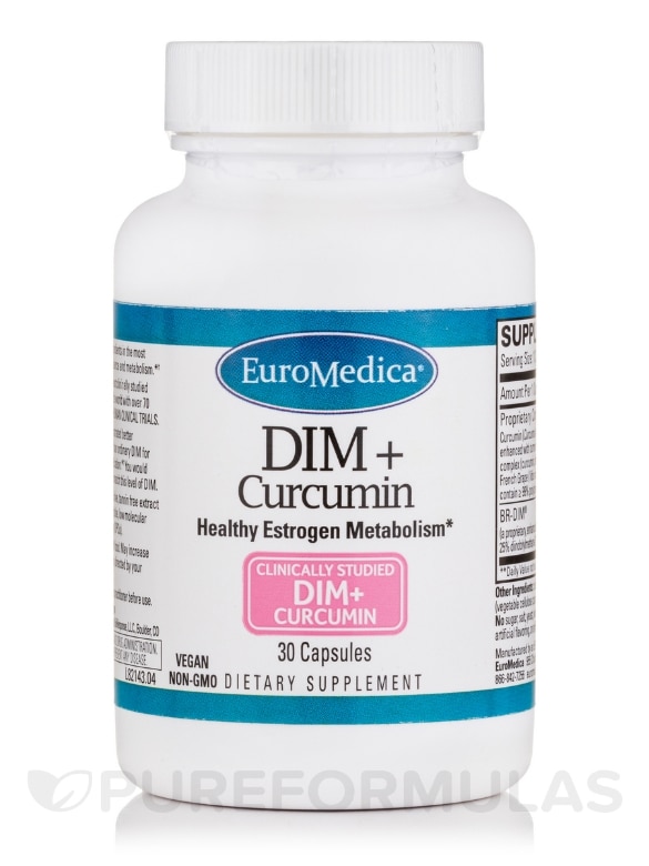 DIM + Curcumin - 30 Capsules