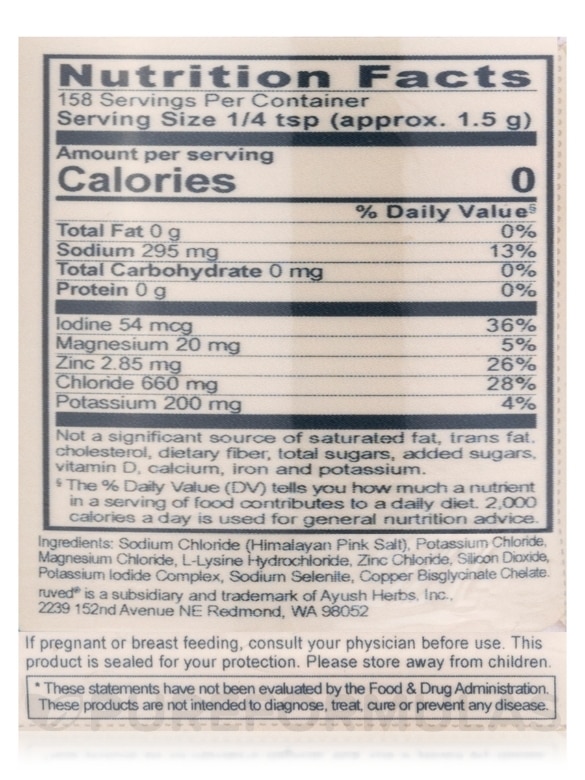 Wright Salt™ - Heart Healthy Salt Alternative - 8.36 oz (237 Grams) - Alternate View 3