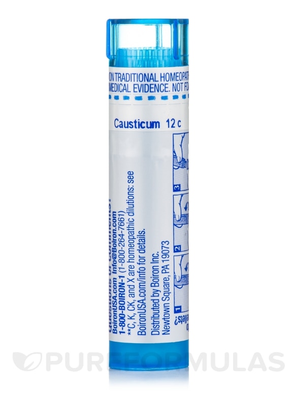 Causticum 12c - 1 Tube (approx. 80 pellets) - Alternate View 4