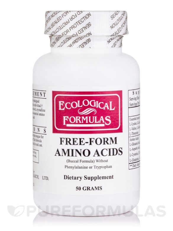 Free-Form Amino Acid (Buccal Formula) w/o Phenylalanine or Tryptophan - 50 Grams