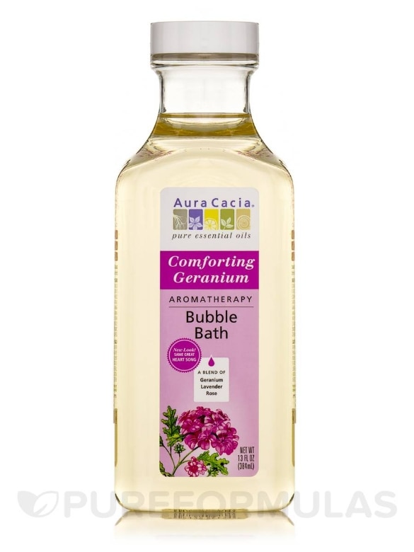 Comforting Geranium (Heart Song) Aromatherapy Bubble Bath - 13 fl. oz (384 ml)