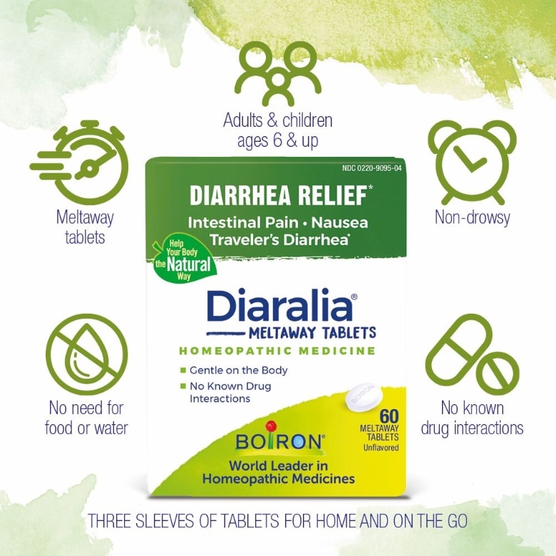 Diaralia™ (Diarrhea Relief) - 60 Tablets - Alternate View 4