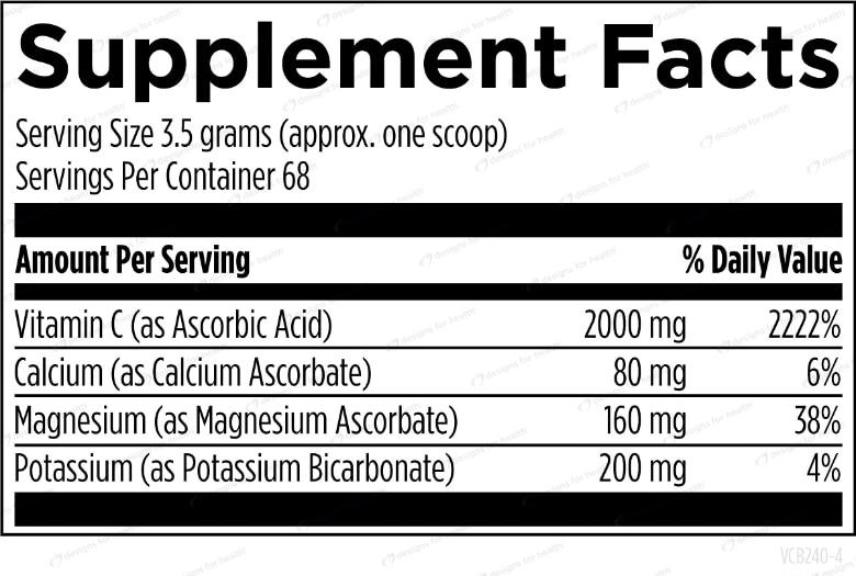 Vitamin C - 8.5 oz (240 Grams) - Alternate View 1