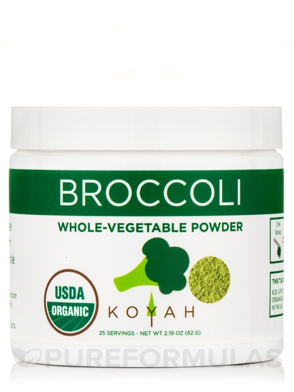 Organic Freeze-Dried Broccoli Powder - 2.19 oz (62 Grams)