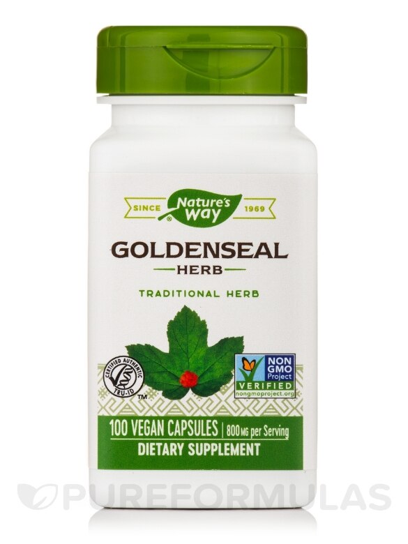 Goldenseal Herb - 100 Vegan Capsules