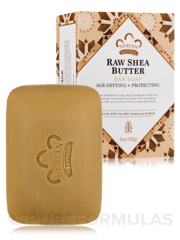 Raw Shea Butter Bar Soap - 5 oz (141 Grams) - Alternate View 1