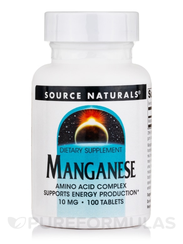 Manganese - 100 Tablets