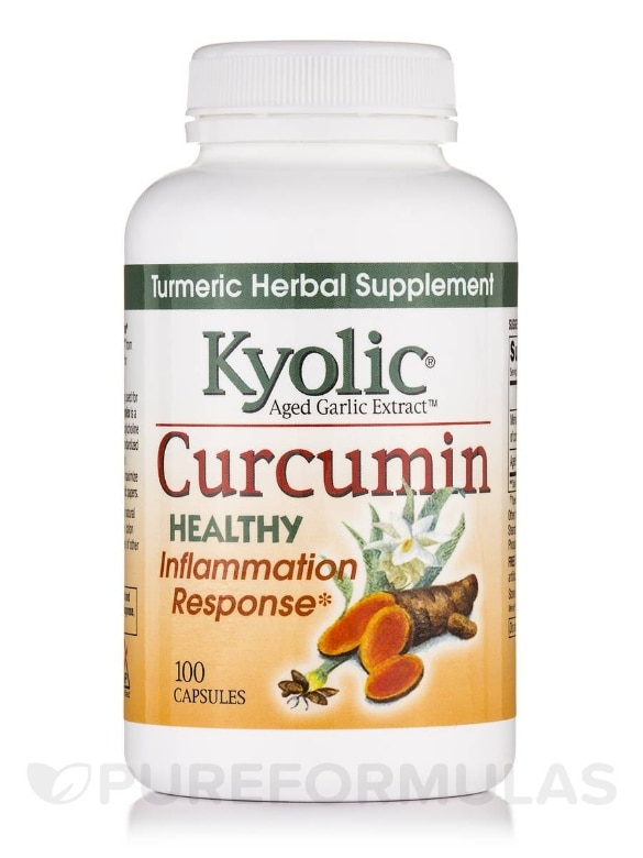 Kyolic® Aged Garlic Extract™ - Curcumin - 100 Capsules