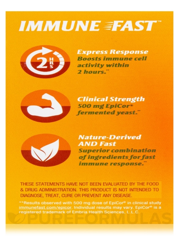 Immune Fast Zesty Orange Natural Flavor - 30 Chewable Tablets - Alternate View 7