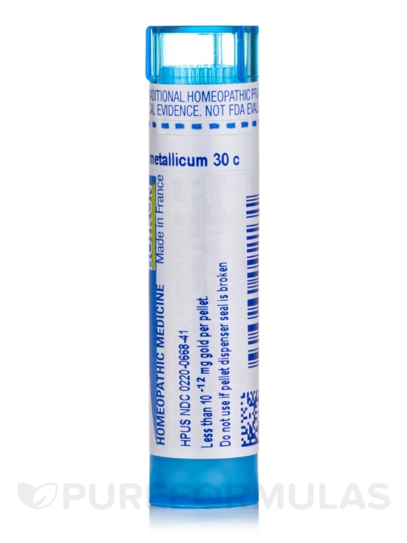 Aurum Metallicum 30c - 1 Tube (approx. 80 pellets) - Alternate View 1