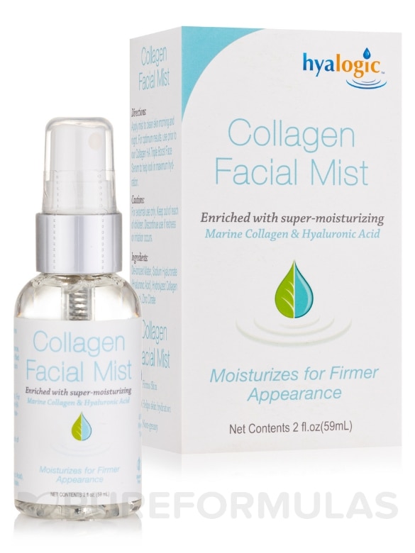 Collagen Facial Mist (Marine Collagen & Hyaluronic Acid) - 2 fl. oz (59 ml) - Alternate View 1