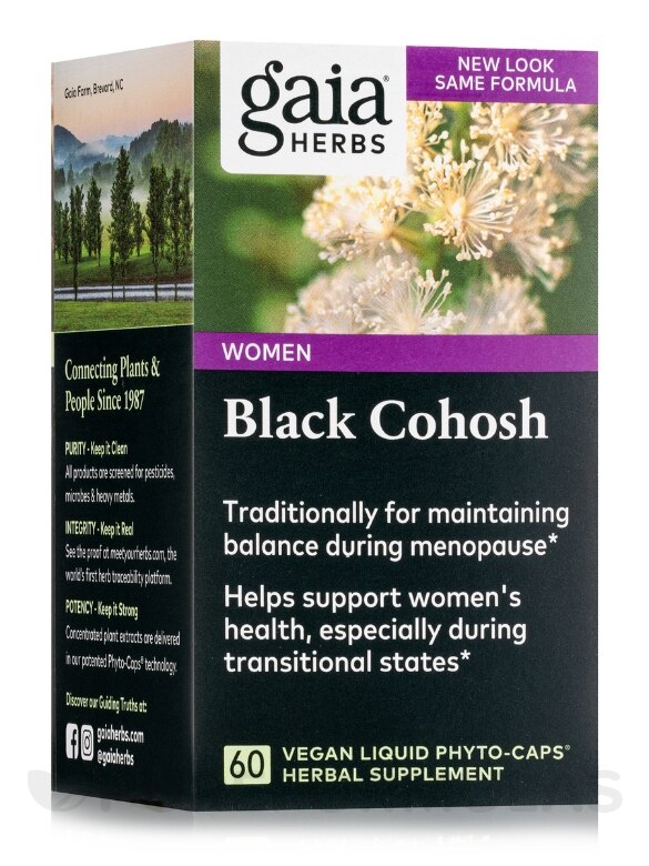 Black Cohosh - 60 Vegan Liquid Phyto-Caps®