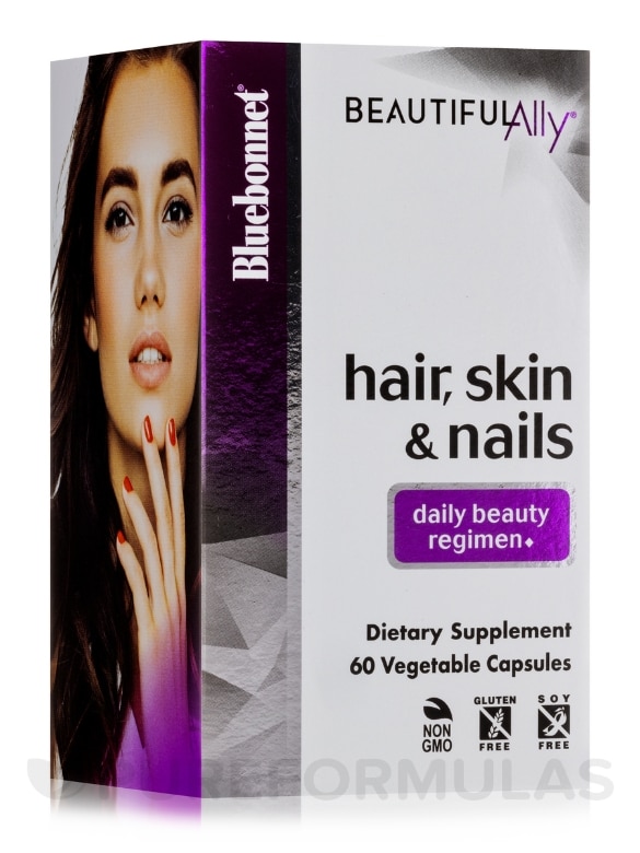 Beautiful Ally™ Hair, Skin & Nails - 60 Vegetable Capsules