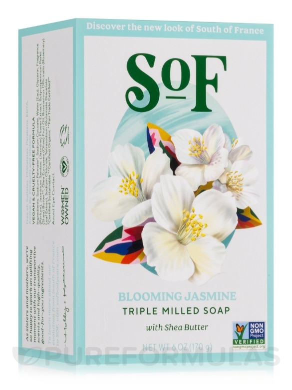 Blooming Jasmine Bar Soap - 6 oz (170 Grams)