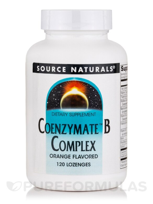 Coenzymate™ B Complex, Orange Flavored - 120 Lozenges