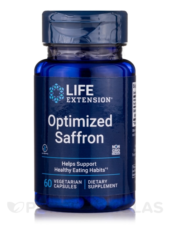 Optimized Saffron with Satiereal - 60 Vegetarian Capsules