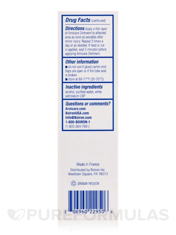 Arnicare® Ointment (Pain Relief) - 1 oz (30 Grams) - Alternate View 6