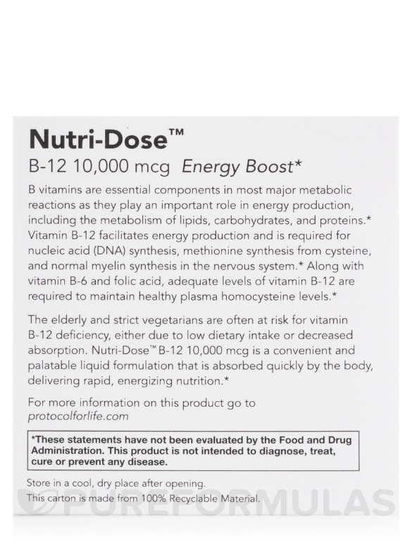 Nutri-Dose™ B-12 10