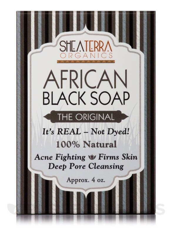 African Black Soap Bath Bar (The Original) - 4 oz - Alternate View 1