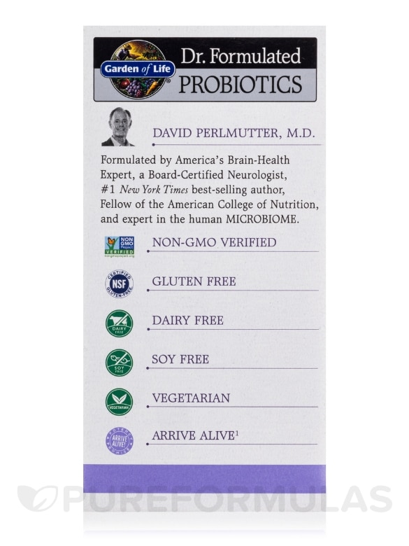 Dr. Formulated Probiotics Once Daily Prenatal - 30 Vegetarian Capsules - Alternate View 5
