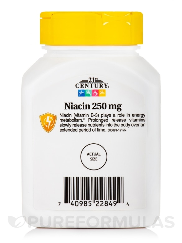 Niacin 250 mg - 110 Tablets - Alternate View 2