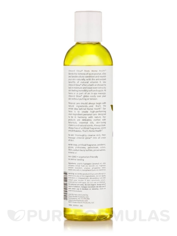 Almond Glow® Body Lotion (Lavender) - 8 fl. oz (236 ml) - Alternate View 2