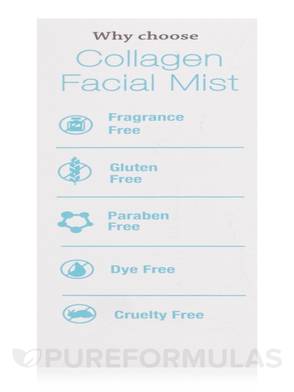 Collagen Facial Mist (Marine Collagen & Hyaluronic Acid) - 2 fl. oz (59 ml) - Alternate View 7
