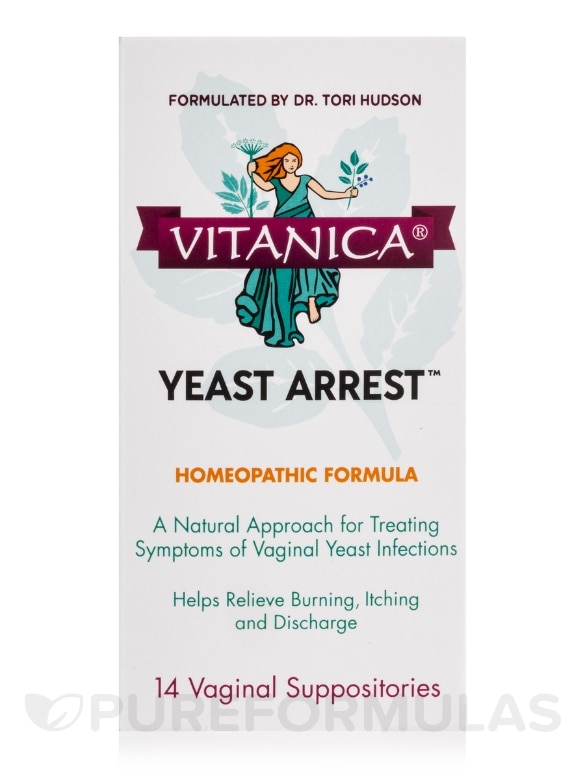 Yeast Arrest - 14 Vaginal Suppositories - Alternate View 3