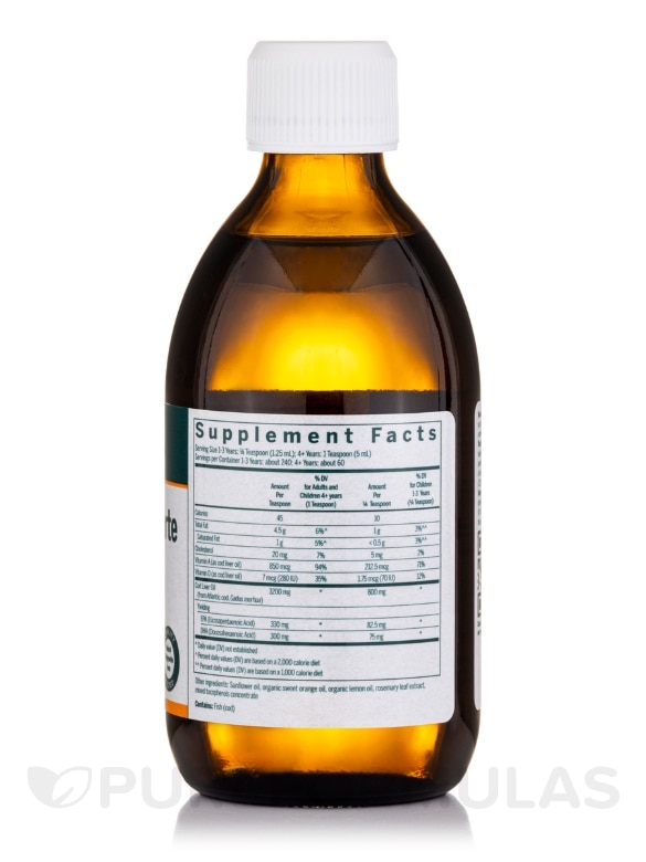 Cod Liver Oil Forte - 10.1 fl. oz (300 ml) - Alternate View 1