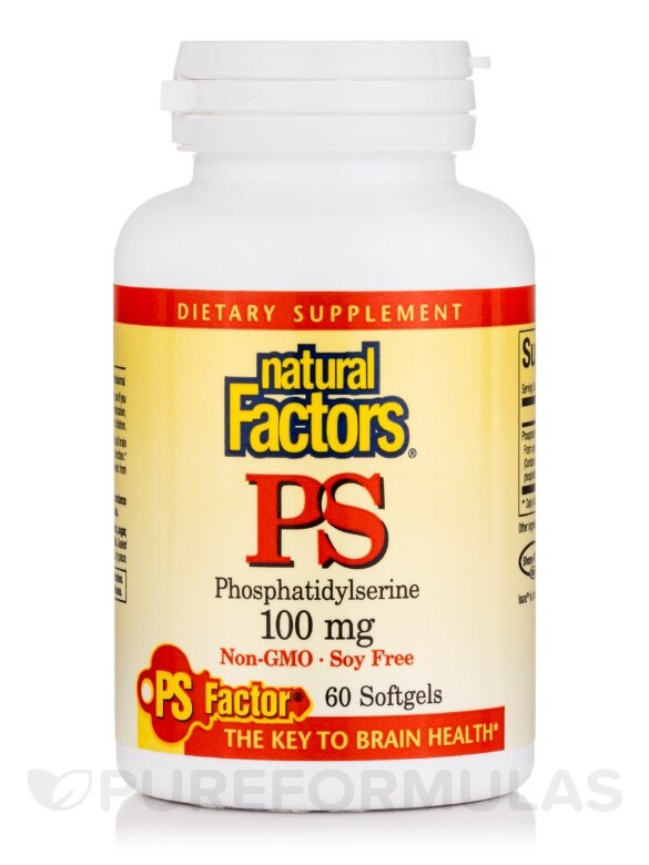PS (Phosphatidylserine) 100 mg - 60 Softgels