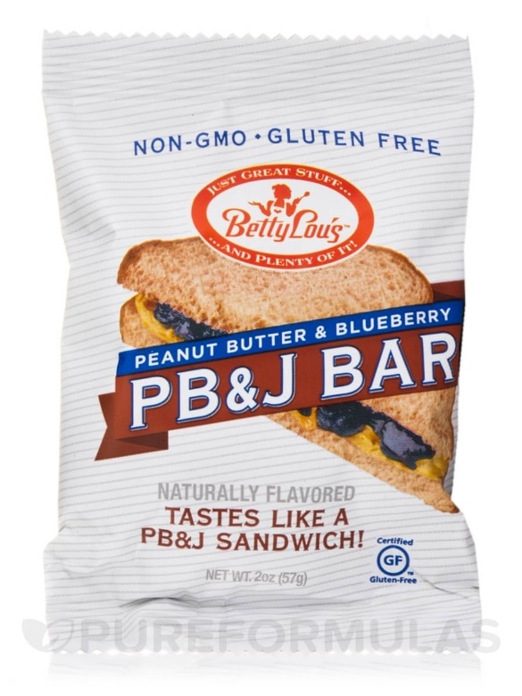 Peanut Butter & Jelly Blueberry Bar - Box of 12 Bars - Alternate View 6