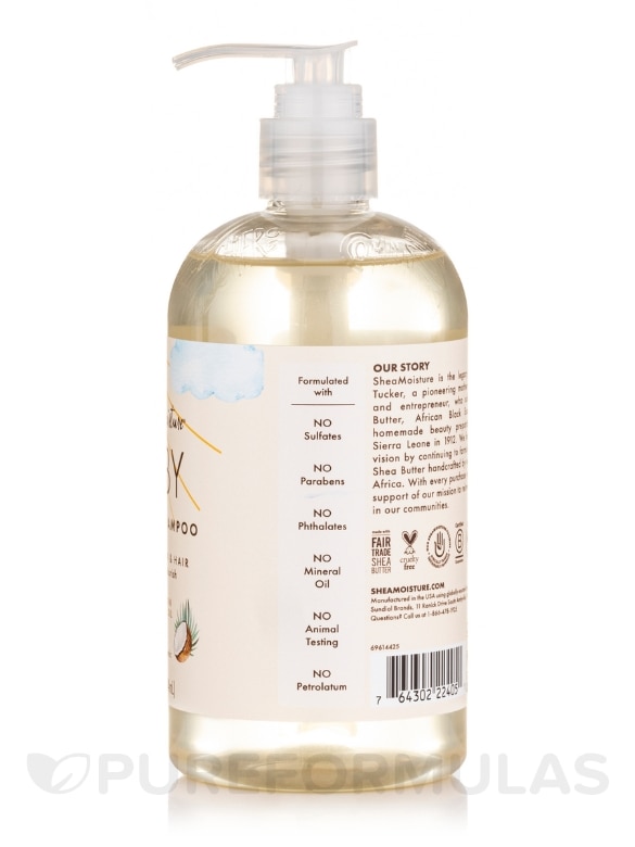 100% Virgin Coconut Oil Baby Wash & Shampoo - 13 fl. oz (384 ml) - Alternate View 1