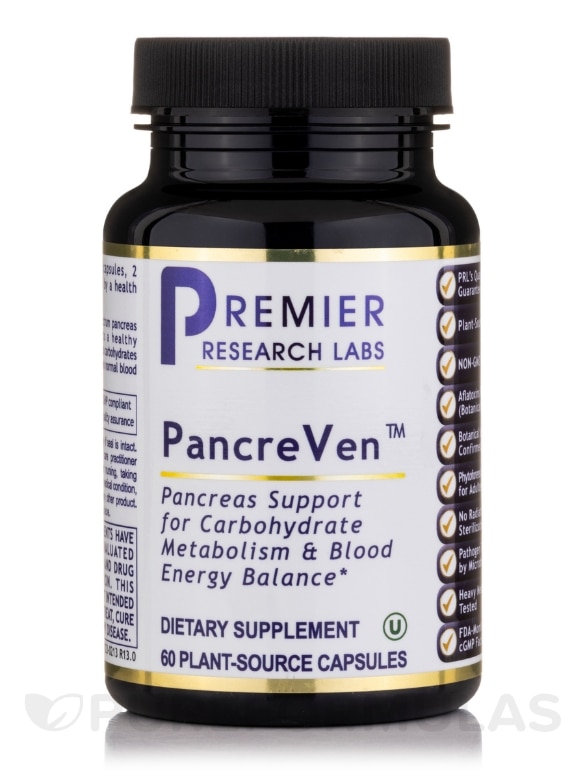 PancreVen™ - 60 Plant-Source Capsules