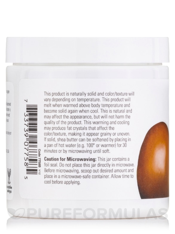 NOW® Solutions - Shea Butter - 7 fl. oz (198 Grams) - Alternate View 3