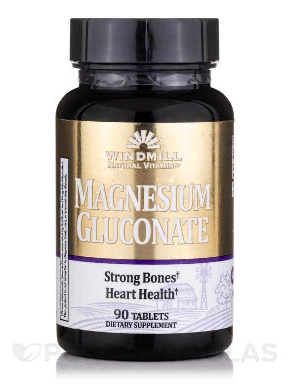 Magnesium Gluconate 500 mg - 90 Tablets
