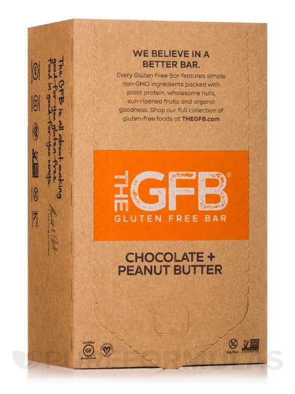 Chocolate Peanut Butter Protein Bar - Box of 12 Bars (2.05 oz / 58 Grams each)