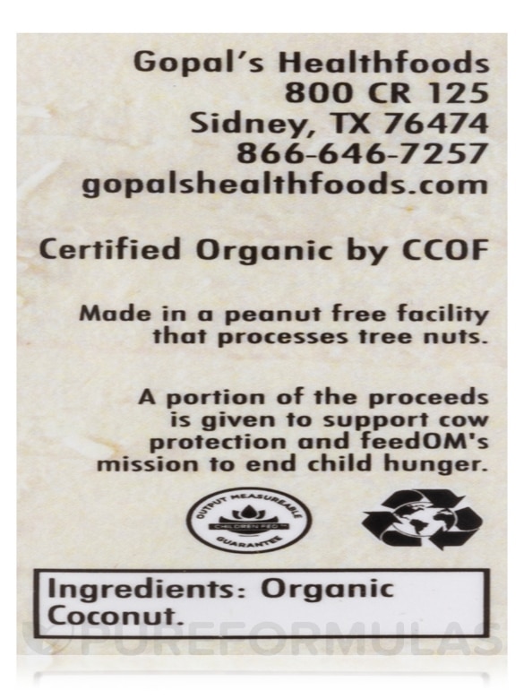 Organic Raw Coconut Butter - 16 oz (453 Grams) - Alternate View 4