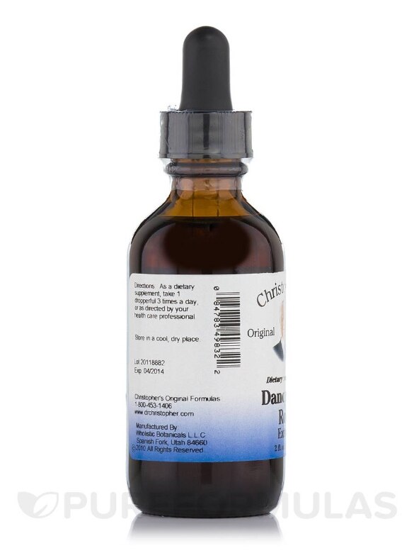 Dandelion Root Extract - 2 fl. oz (59 ml) - Alternate View 2