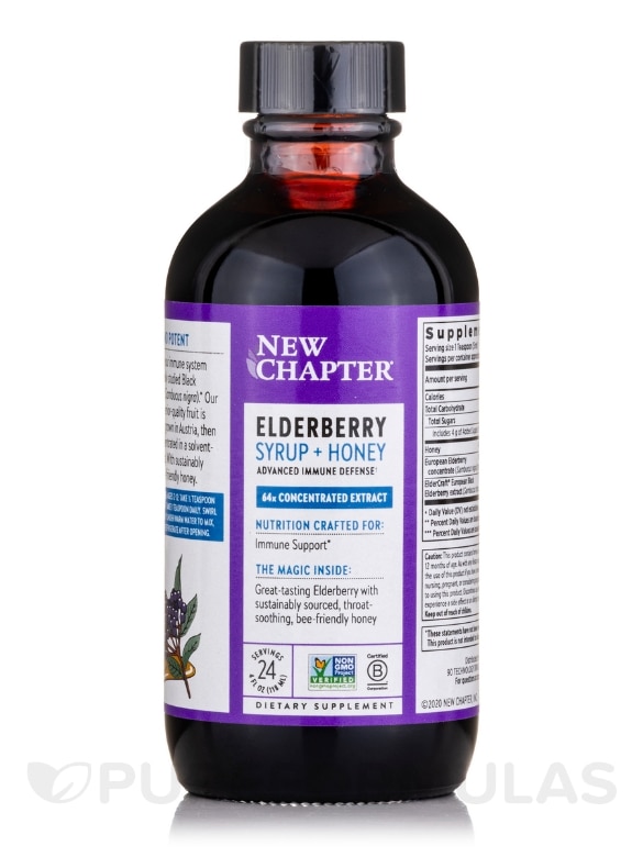 Elderberry Syrup - 4 fl. oz (118 ml) - Alternate View 2