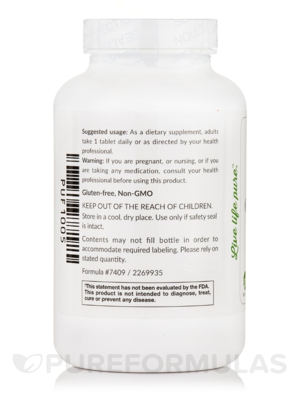 Calcium Citrate - 250 Tablets - Alternate View 3