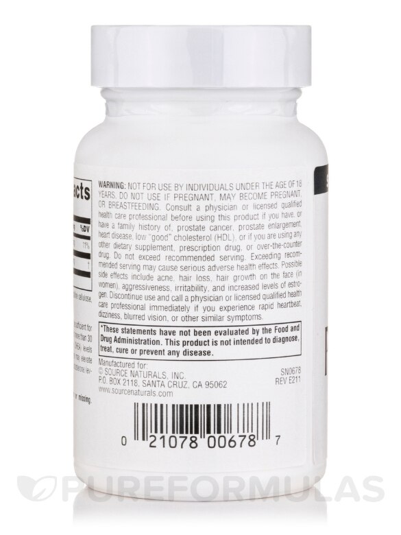 Pregnenolone 25 mg - 120 Tablets - Alternate View 2