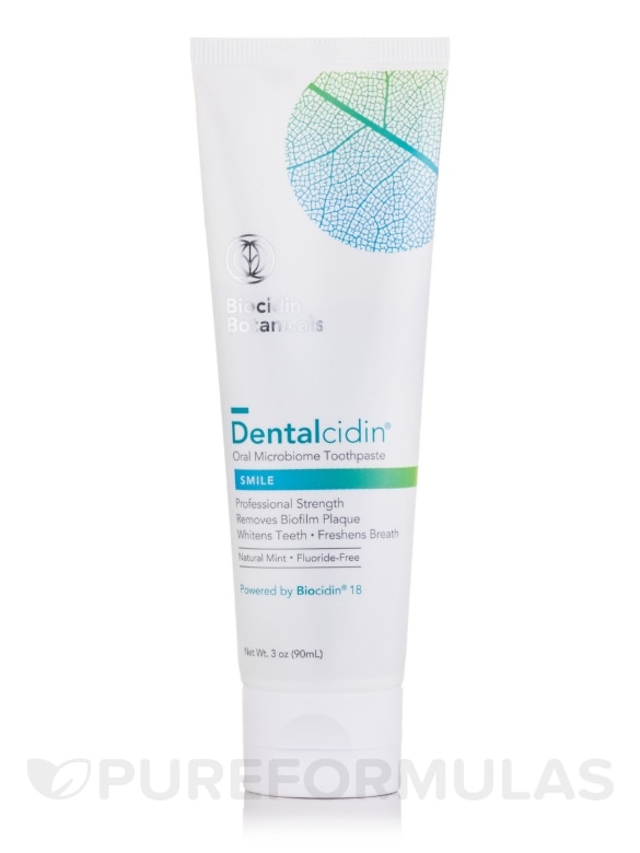 Dentalcidin™ Broad-Spectrum Toothpaste with Biocidin® - 3 oz (90 ml)