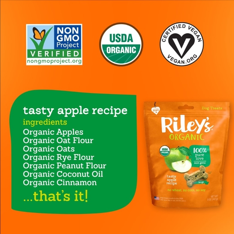 Tasty Organic Apple Baked Biscuits