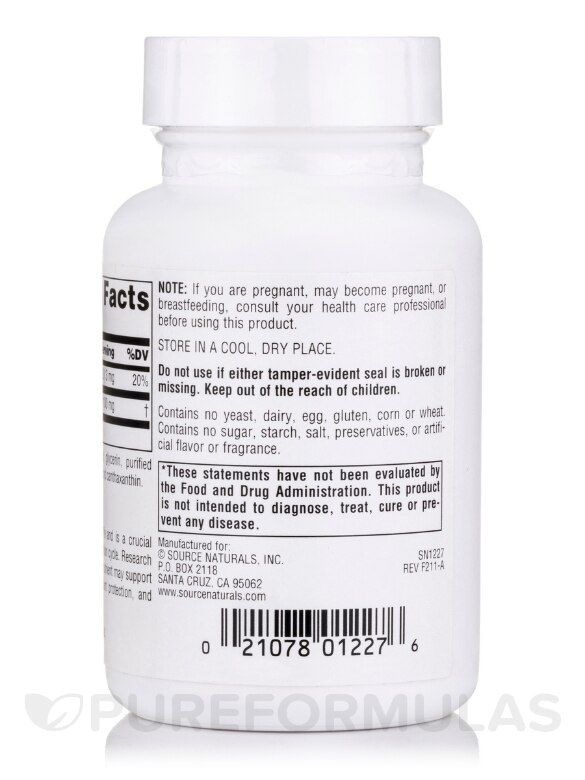 Co-Q10 100 mg - 90 Softgels - Alternate View 2