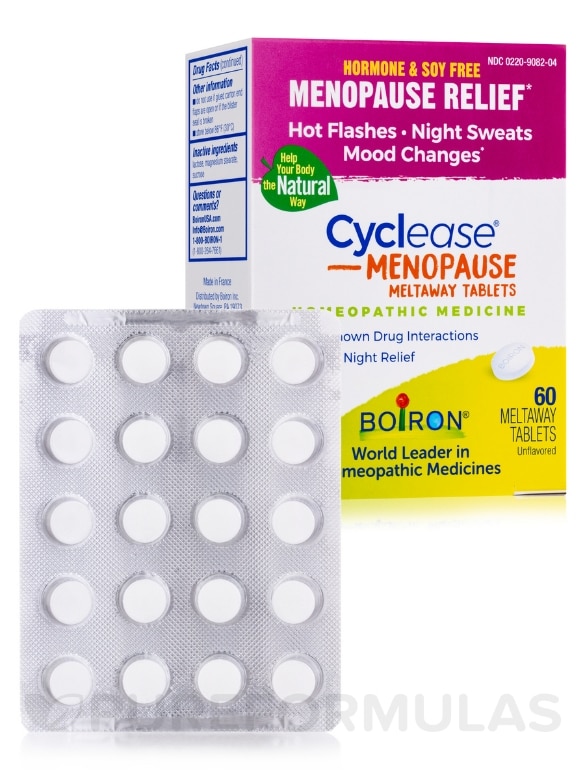 Cyclease® Menopause Tablets, Unflavored - 60 Meltaway Tablets - Alternate View 1
