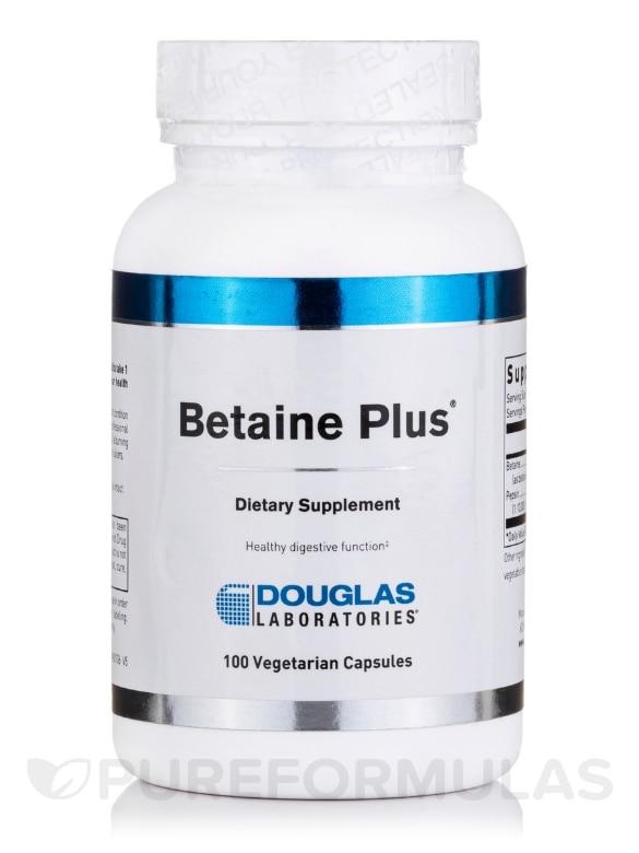 Betaine Plus - 100 Capsules